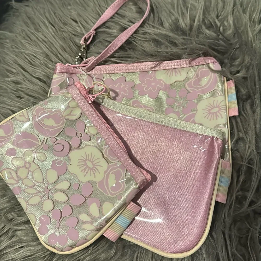 Makeup bag trio